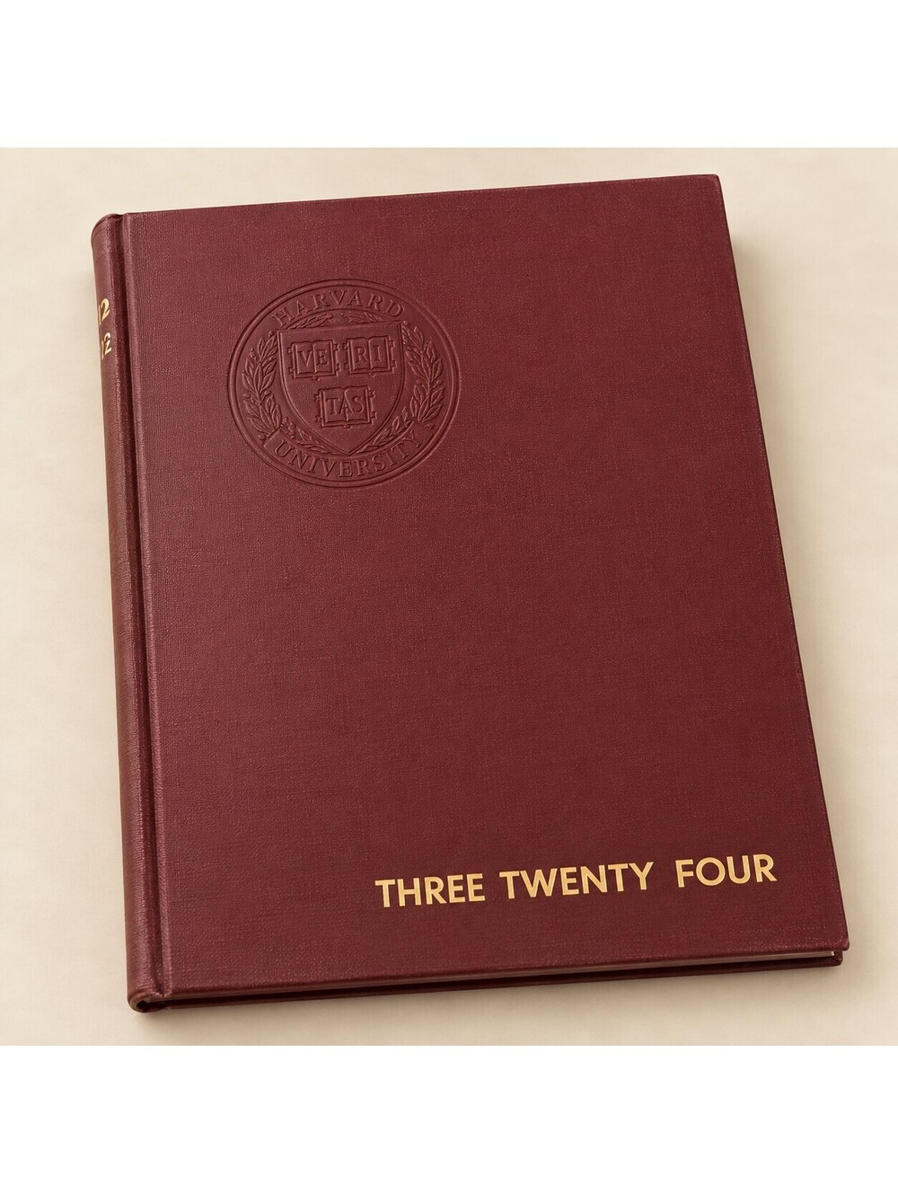 Vintage Harvard Yearbook Class of 1960 Three Twenty-Four Cambridge Ivy League